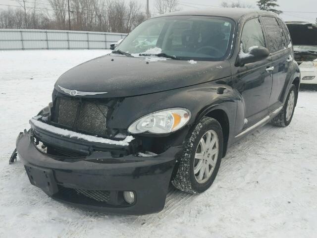 3A4GY5F97AT144346 - 2010 CHRYSLER PT CRUISER BLACK photo 2