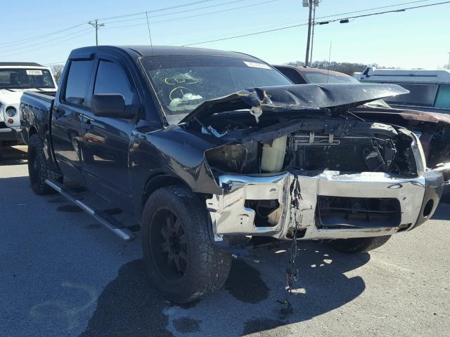 1N6BA07A05N534580 - 2005 NISSAN TITAN XE BLACK photo 1