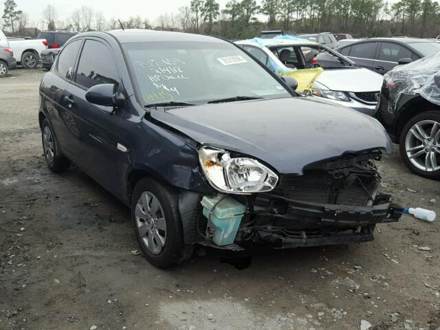 KMHCM36C78U066842 - 2008 HYUNDAI ACCENT GS GRAY photo 1