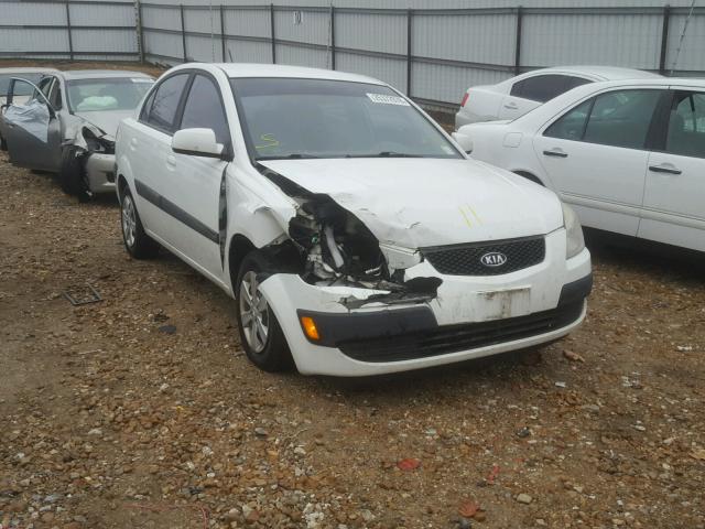 KNADE223596471445 - 2009 KIA RIO BASE WHITE photo 1