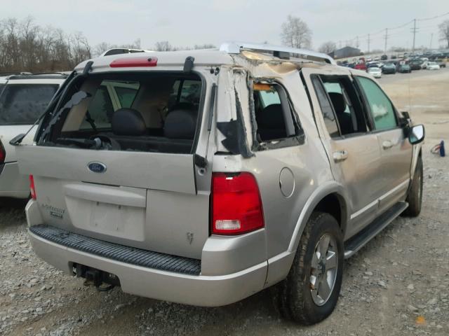 1FMZU75W33UB43700 - 2003 FORD EXPLORER L SILVER photo 4