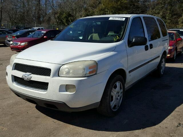 1GNDV23137D102342 - 2007 CHEVROLET UPLANDER L WHITE photo 2