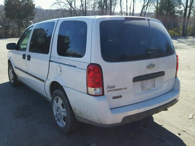 1GNDV23137D102342 - 2007 CHEVROLET UPLANDER L 白色 照片 3