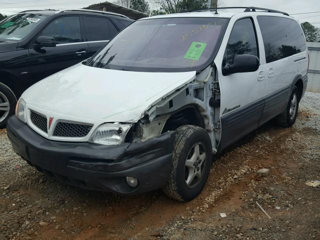 1GMDX03E61D194690 - 2001 PONTIAC MONTANA WHITE photo 2