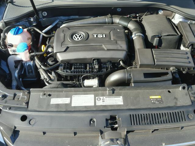 1VWAT7A30FC002669 - 2015 VOLKSWAGEN PASSAT S GRAY photo 7