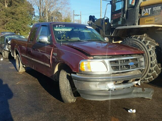 1FTDX1721VNA34632 - 1997 FORD F150 BURGUNDY photo 1