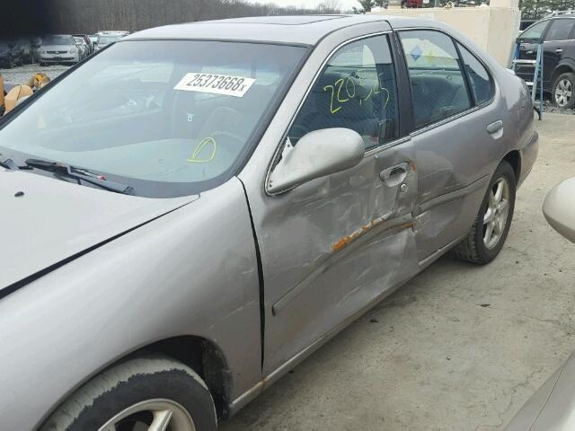 1N4DL01D61C184649 - 2001 NISSAN ALTIMA XE GRAY photo 10