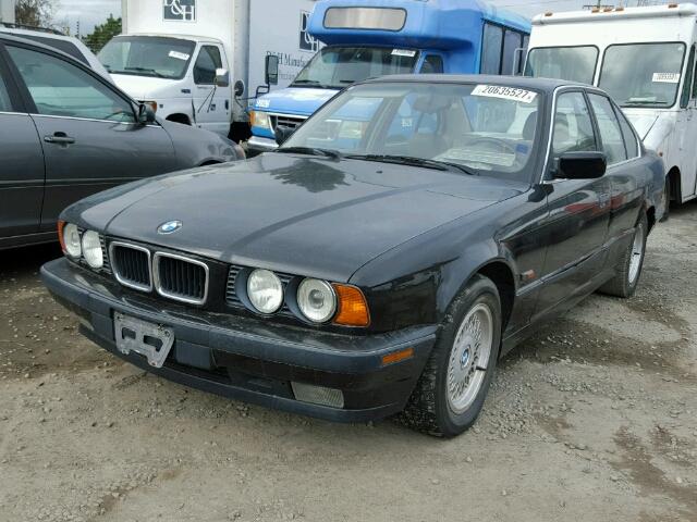 WBAHE6324SGF32916 - 1995 BMW 540 I AUTO BLACK photo 2