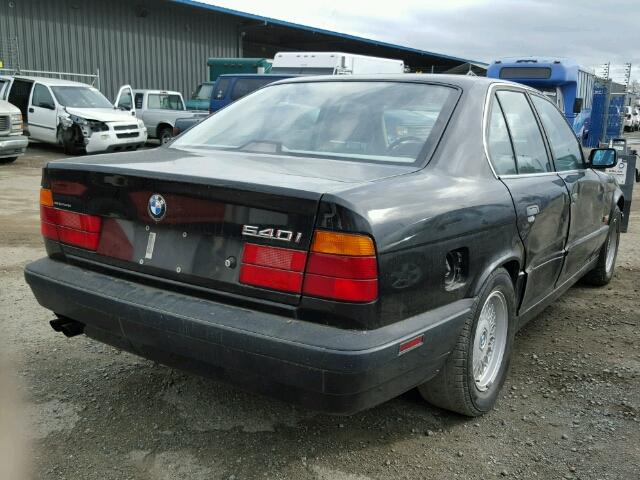 WBAHE6324SGF32916 - 1995 BMW 540 I AUTO BLACK photo 4