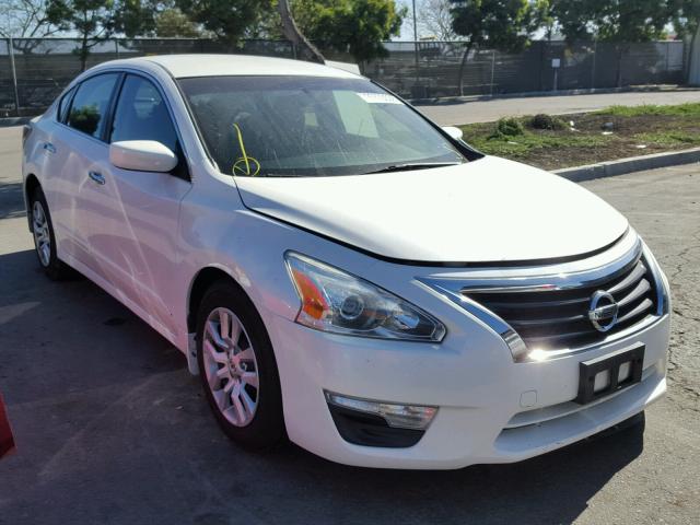 1N4AL3AP0EC133636 - 2014 NISSAN ALTIMA 2.5 WHITE photo 1