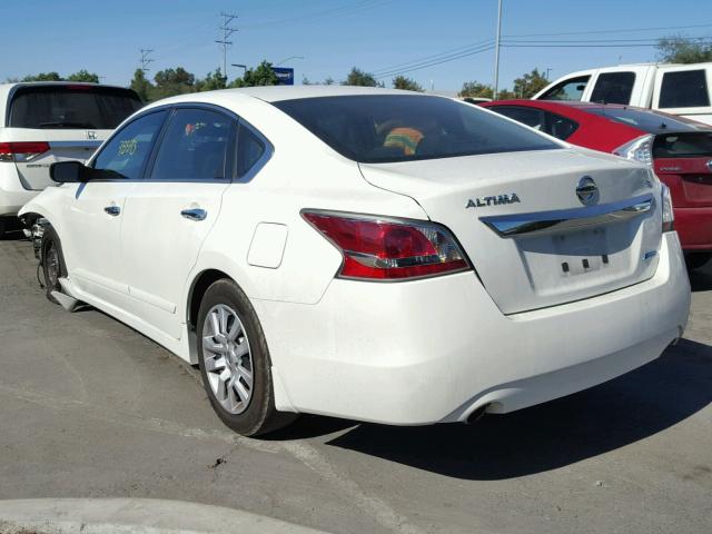 1N4AL3AP0EC133636 - 2014 NISSAN ALTIMA 2.5 WHITE photo 3