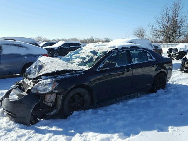 1G1ZB5EUXCF145051 - 2012 CHEVROLET MALIBU LS BLACK photo 2