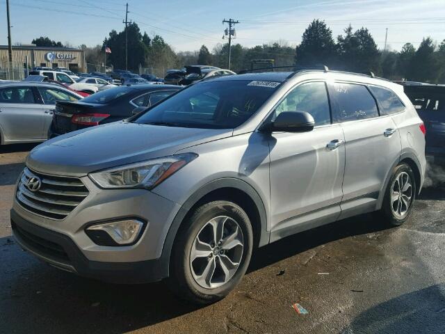 KM8SNDHFXDU026626 - 2013 HYUNDAI SANTA FE G SILVER photo 2