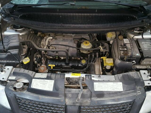 1B4GP25R31B166027 - 2001 DODGE CARAVAN SE SILVER photo 7