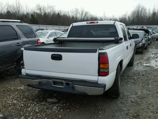 2GTEC13T651401587 - 2005 GMC NEW SIERRA WHITE photo 4