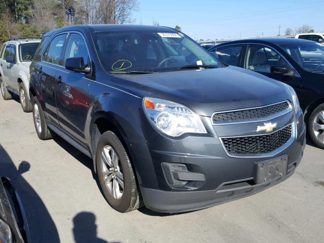 2GNALBEK2C1274821 - 2012 CHEVROLET EQUINOX LS CHARCOAL photo 1