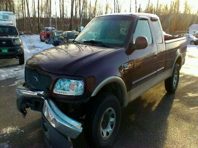 2FTPX18L4YCA47809 - 2000 FORD F150 MAROON photo 2