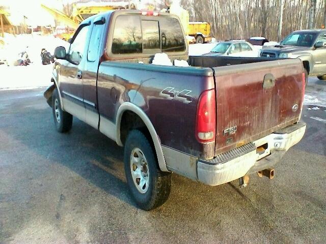 2FTPX18L4YCA47809 - 2000 FORD F150 MAROON photo 3