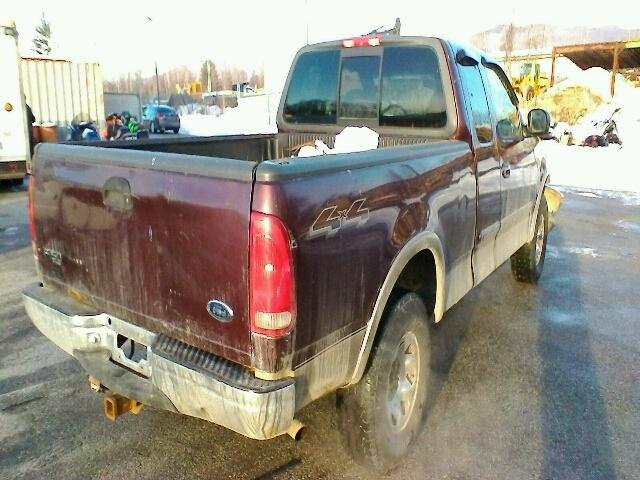 2FTPX18L4YCA47809 - 2000 FORD F150 MAROON photo 4