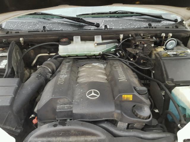 4JGAB72E7XA103061 - 1999 MERCEDES-BENZ ML 430 白色 照片 7