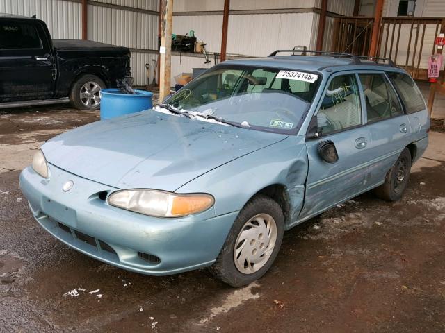 3MEFM15P9WR602252 - 1998 MERCURY TRACER LS TEAL photo 2