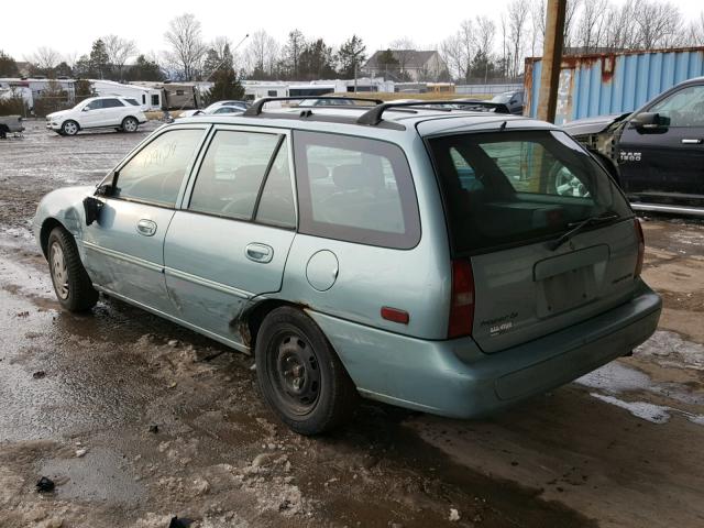 3MEFM15P9WR602252 - 1998 MERCURY TRACER LS TEAL photo 3