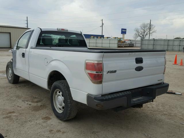 1FTNF1CF5BKD31674 - 2011 FORD F150 WHITE photo 3