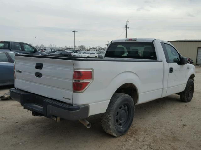 1FTNF1CF5BKD31674 - 2011 FORD F150 WHITE photo 4