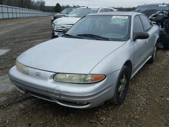 1G3NL52E94C149157 - 2004 OLDSMOBILE ALERO GL SILVER photo 2