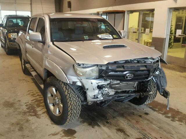 5TELU42N76Z303531 - 2006 TOYOTA TACOMA DOU SILVER photo 1