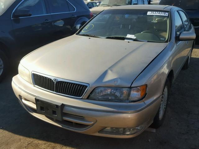 JNKCA21A6WT613467 - 1998 INFINITI I30 BEIGE photo 2