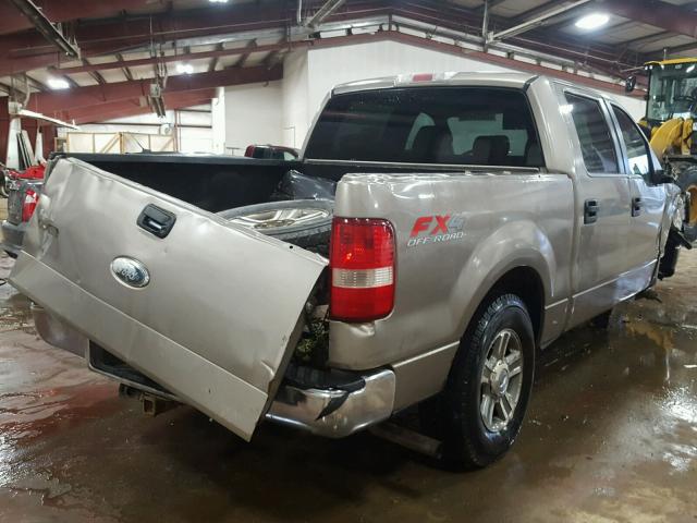 1FTPW14V66FA88129 - 2006 FORD F150 SUPER TAN photo 4