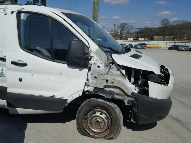 1FTYE1YM8HKA67849 - 2017 FORD TRANSIT T- WHITE photo 9