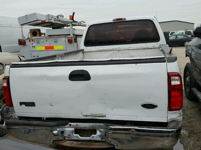 1FTNF20F61EA03669 - 2001 FORD F250 SUPER WHITE photo 6