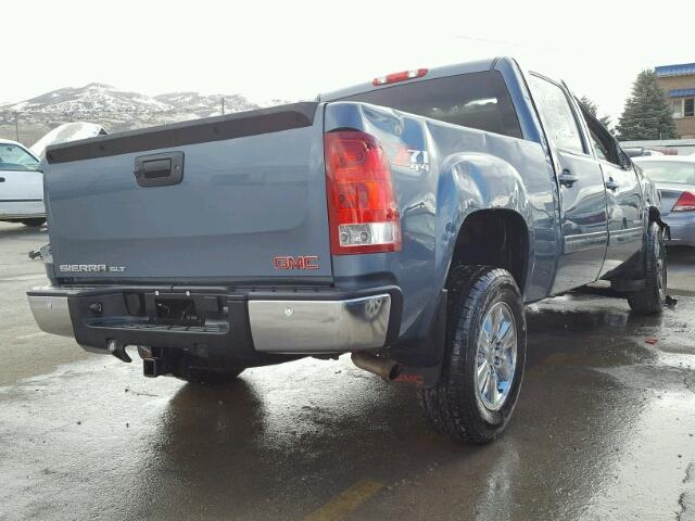 3GTP2WE77DG287954 - 2013 GMC SIERRA K15 BLUE photo 4