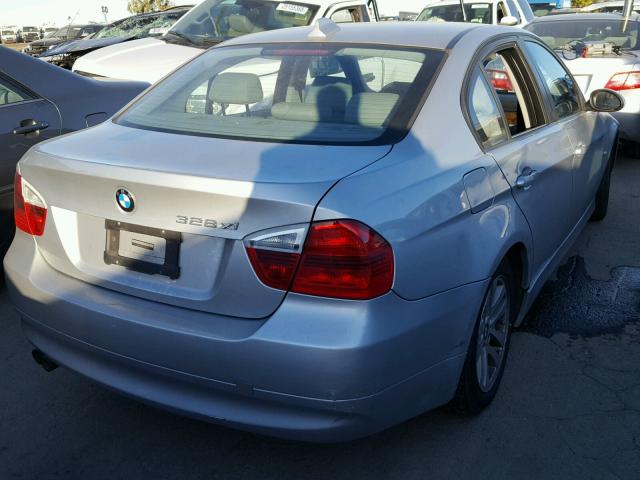 WBAVC93527KX60936 - 2007 BMW 328 XI SILVER photo 4