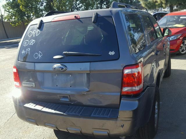 1FMCU0D75CKB94053 - 2012 FORD ESCAPE XLT CHARCOAL photo 4