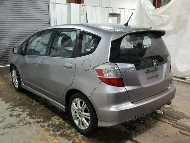 JHMGE88429S072887 - 2009 HONDA FIT SPORT GRAY photo 3