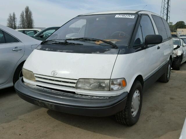 JT3AC11R2M0012756 - 1991 TOYOTA PREVIA DLX WHITE photo 2