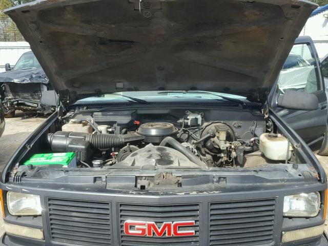 1GTEC14Z7PZ542049 - 1993 GMC SIERRA C15 GRAY photo 7