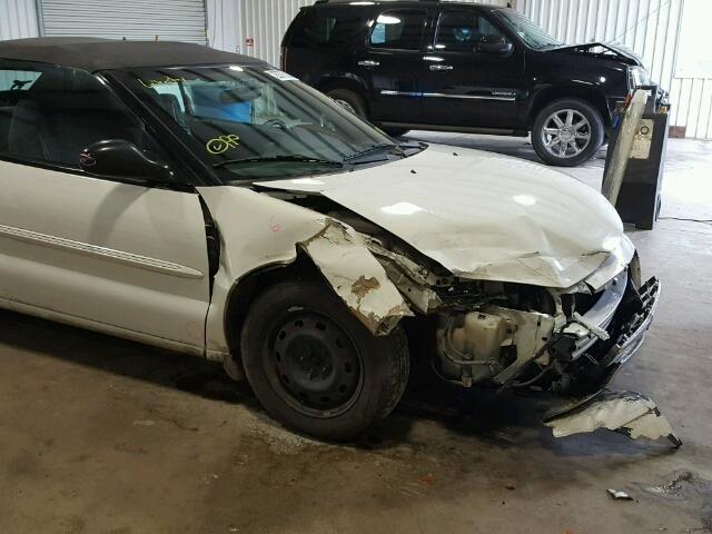 1C3EL45X46N182165 - 2006 CHRYSLER SEBRING WHITE photo 9