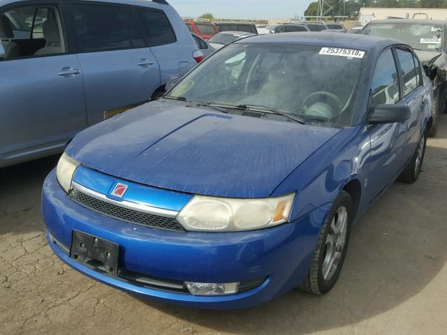 1G8AL52F63Z172084 - 2003 SATURN ION LEVEL BLUE photo 2