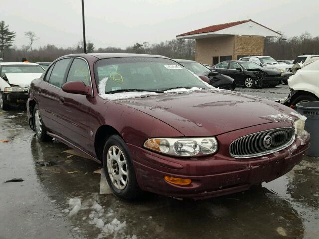 1G4HP52K244121004 - 2004 BUICK LESABRE CU BURGUNDY photo 1