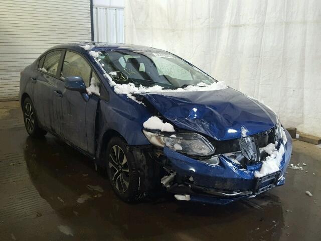 19XFB2F82DE251287 - 2013 HONDA CIVIC EX ლურჯი ფოტო 1