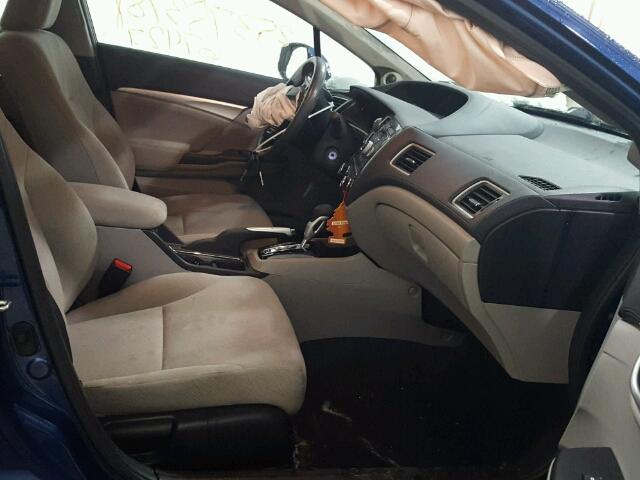 19XFB2F82DE251287 - 2013 HONDA CIVIC EX ლურჯი ფოტო 5