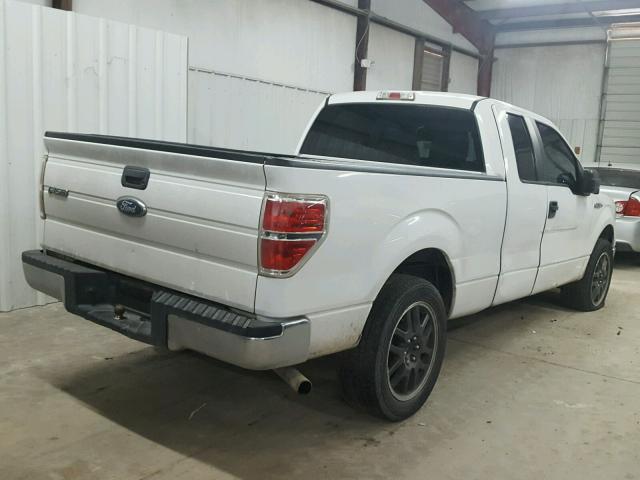 1FTEX1C8XAKE80207 - 2010 FORD F150 SUPER WHITE photo 4