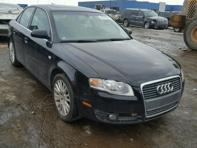 WAUDF78E26A181367 - 2006 AUDI A4 2.0T QU BLACK photo 1