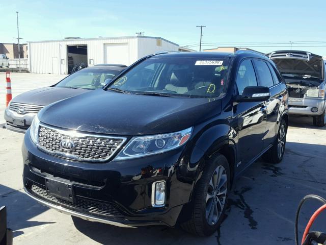 5XYKWDA72FG654351 - 2015 KIA SORENTO SX BLACK photo 2