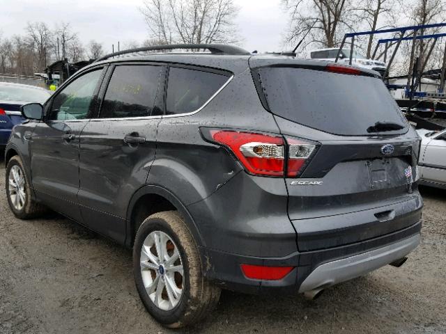 1FMCU9GD3HUB25394 - 2017 FORD ESCAPE SE GRAY photo 3