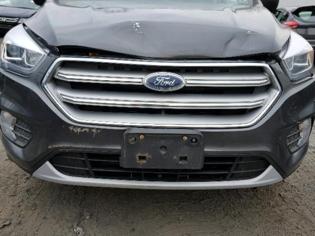 1FMCU9GD3HUB25394 - 2017 FORD ESCAPE SE GRAY photo 7